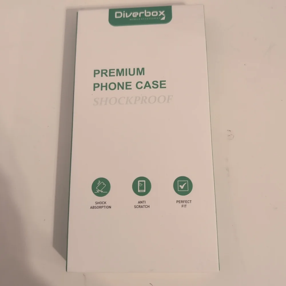 I-Phone 15‎ Pro Max Diverbox Shatter Proof and Anti Scratchy Phone Case Teal NIB